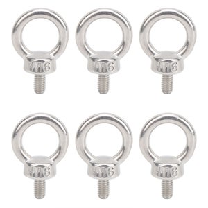 Vite ad anello di sollevamento Bulloni ad occhiello for sollevamento a spalla for macchinari in acciaio inossidabile 304, 2 pezzi Filettatura metrica M10 Adatto for elementi di fissaggio,(M10x110mm