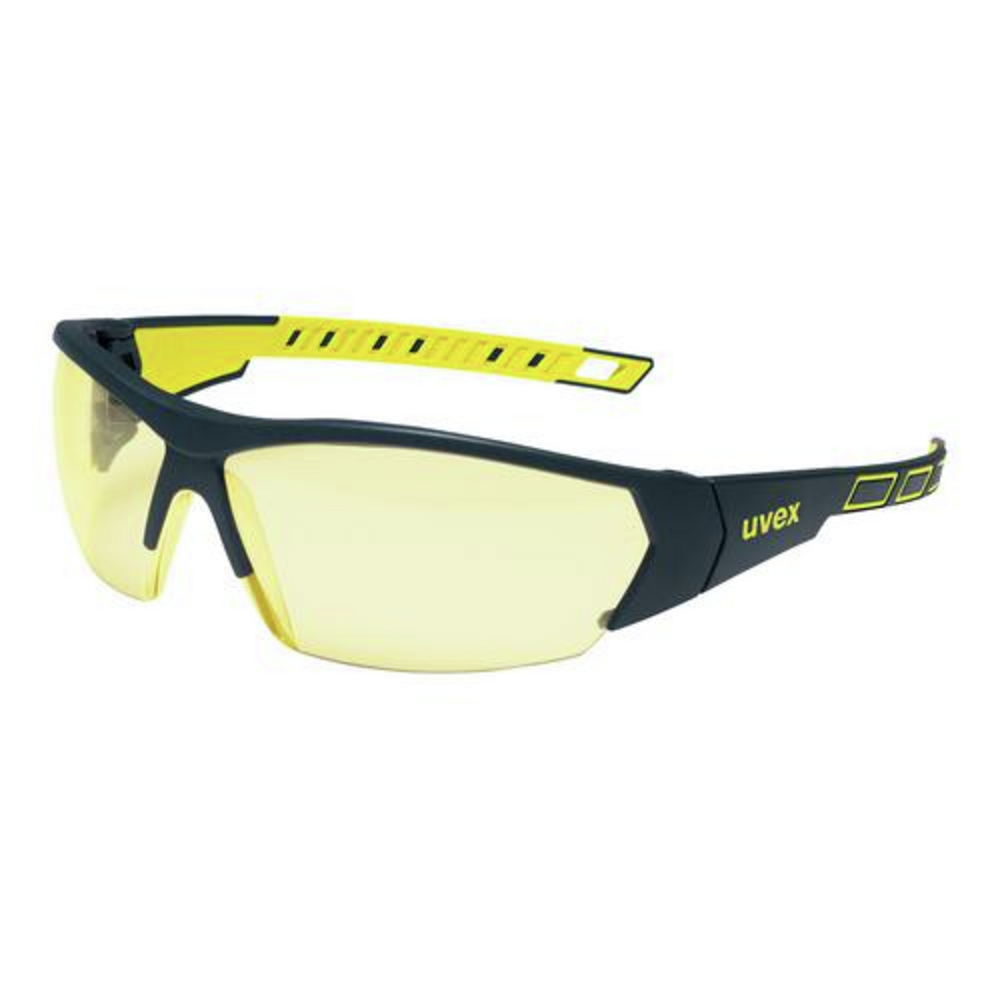 uvex i-works 9194365 Lunettes de protection avec protection UV anthracite, jaune - 3