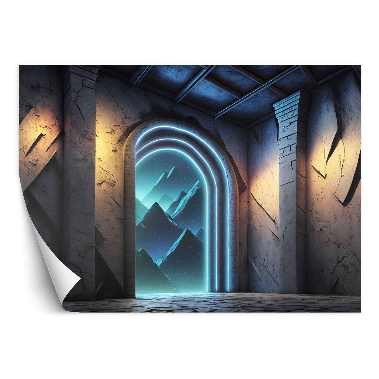 Fototapeta, Portal Neon Fantastics Abstrakcja 300x210