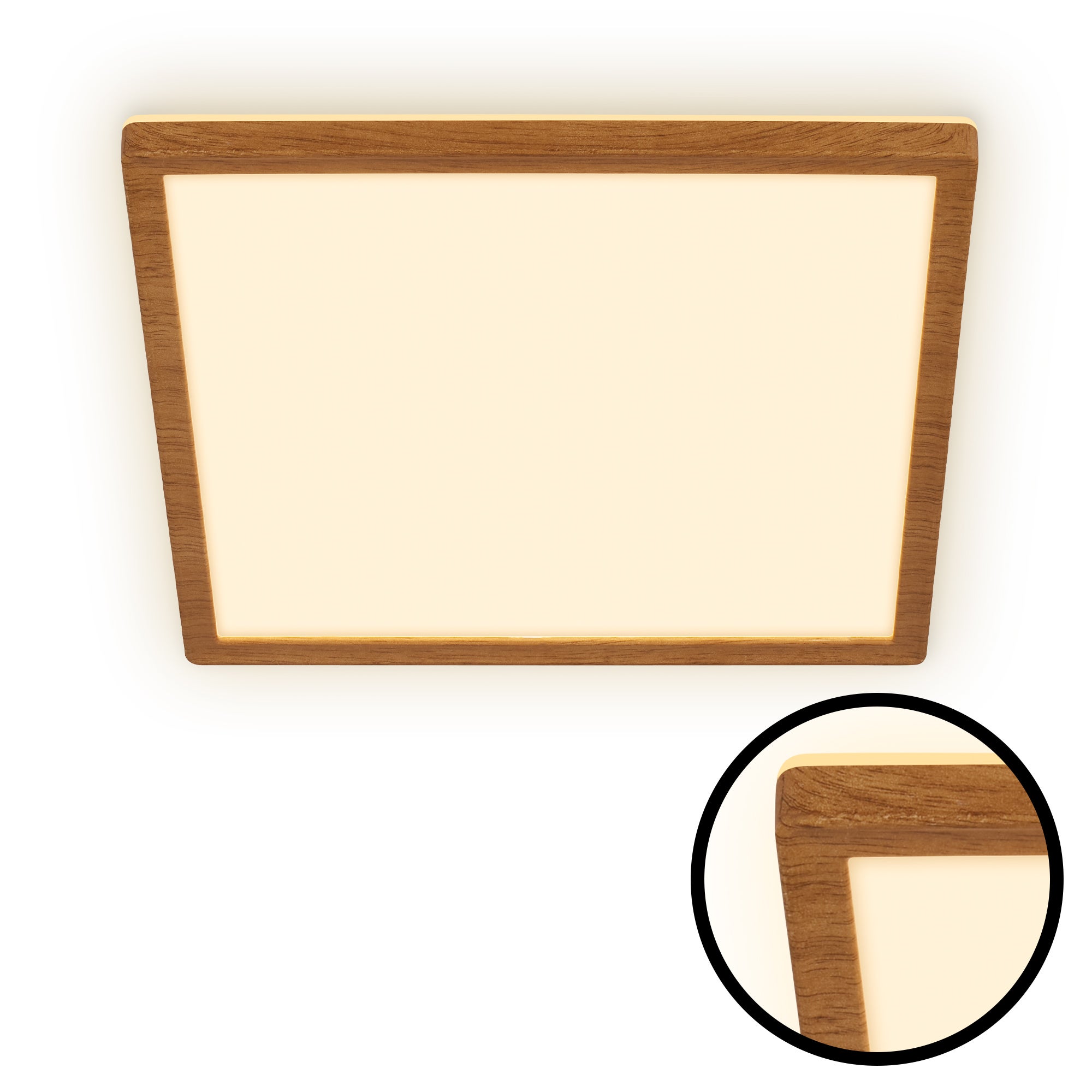 BRILONER - Plafonnier LED à Lumière Indirecte, Plat | WhichOne