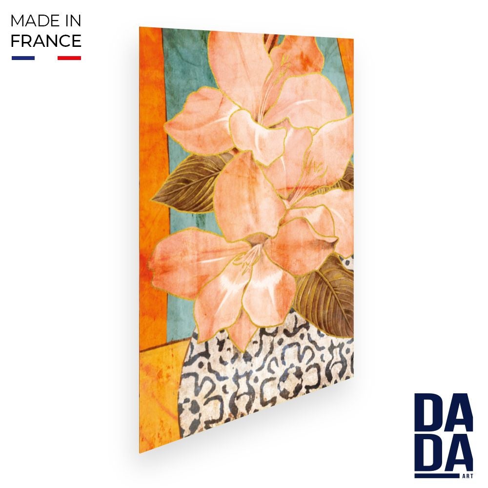 Affiche Fleurs abstraites / 40x50cm / Fabriqué en France / DADA ART