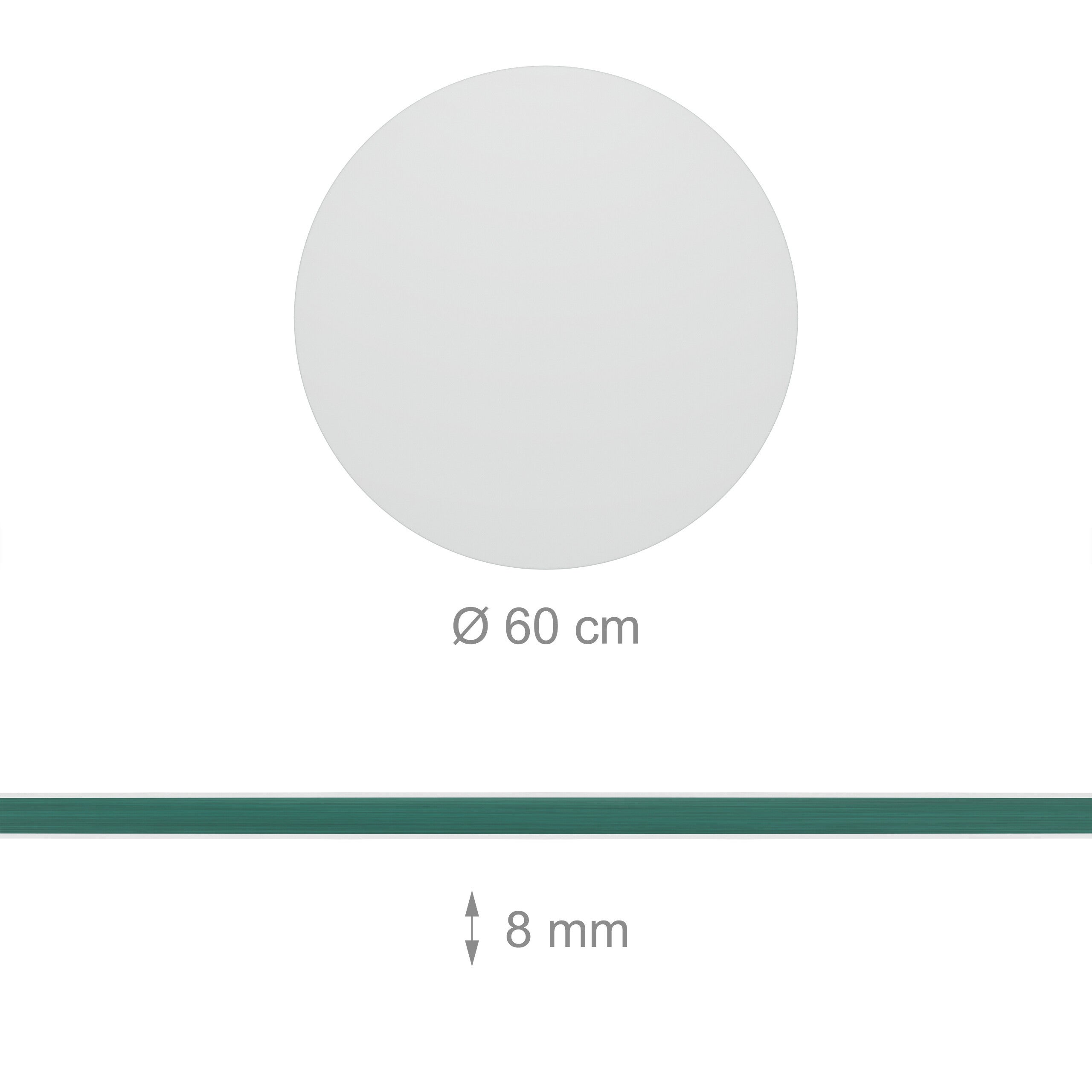 Verre De Montre Cristal Minéral Plat – Épaisseur 3 Mm – Diamètre 24 à 50 Mm – Qualité Japonaise – Remplacement Pour Montres