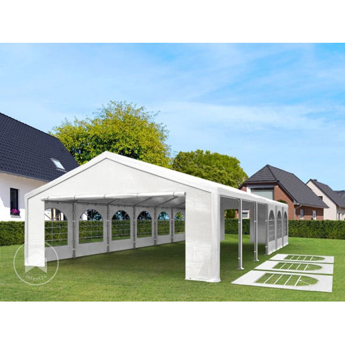 5x10 m Carpa para fiestas, PE 450, blanco - 5