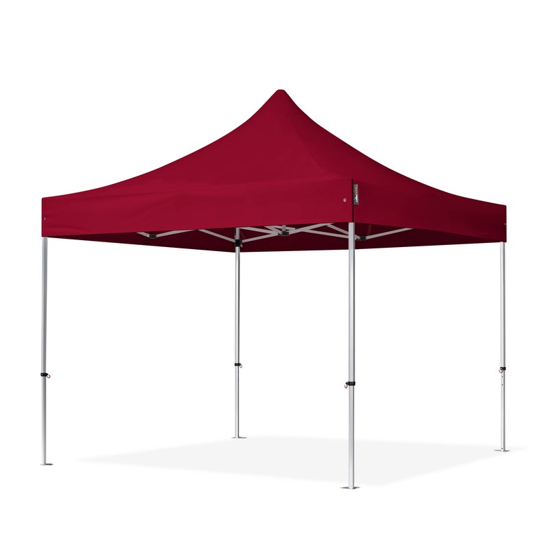 3x3 m Namiot Ekspresowy PROFESSIONAL Alu 40 mm, czerwony