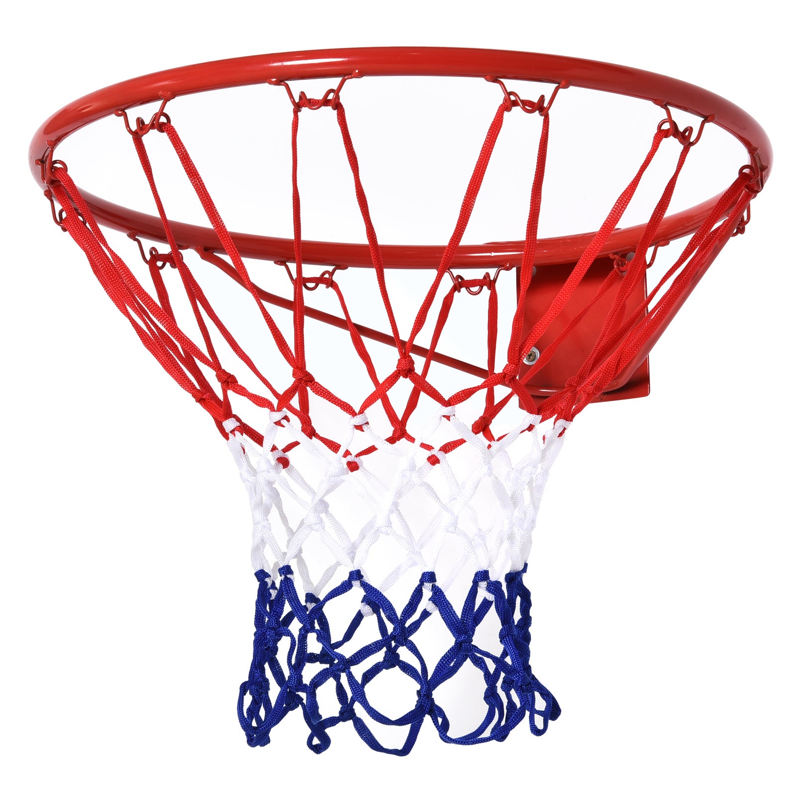 Canestro Da Basket Da Muro ARKEM - Cerchio In Acciaio 39 Cm, Rete Nylon, Per Interno Ed Esterno