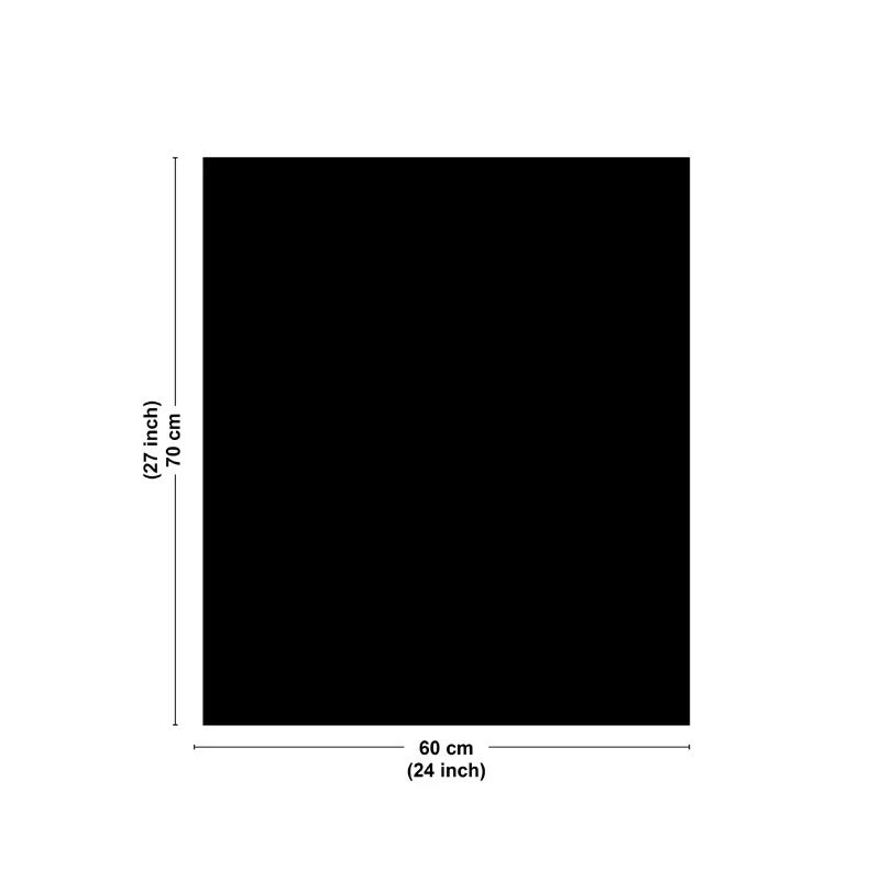 Fond de hotte en aluminium - essentiel noir - 70x60 cm - 3