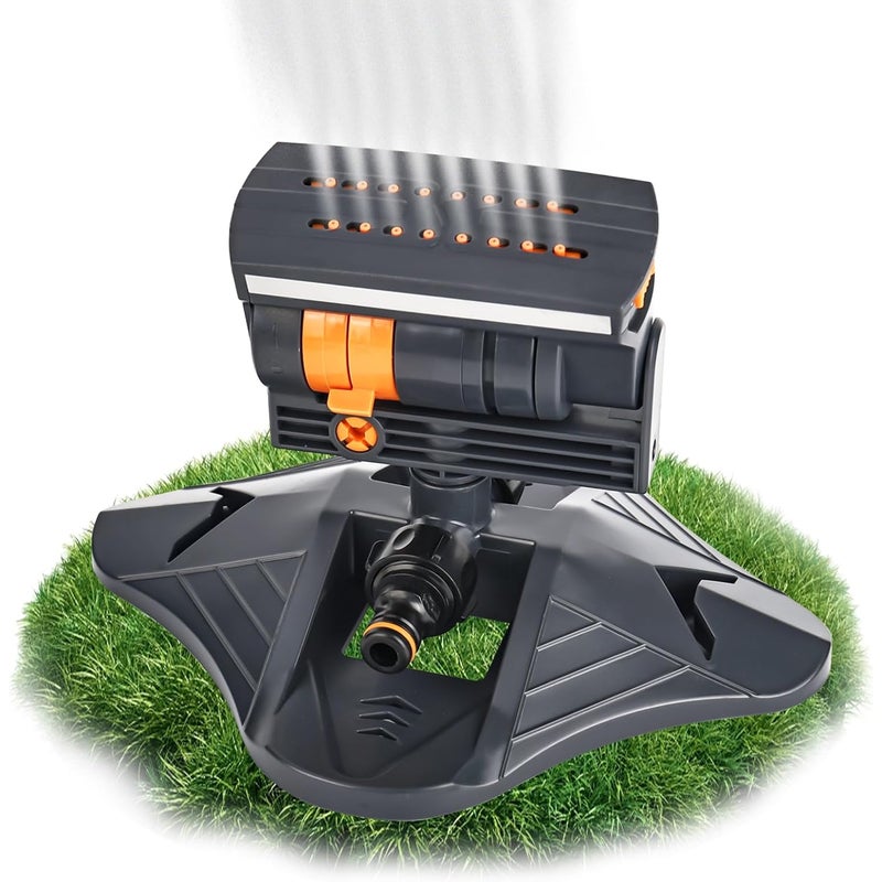 16-dyszowy zraszacz do podlewania trawników, 4 tryby, zraszacz do trawników i powierzchni, system nawadniania