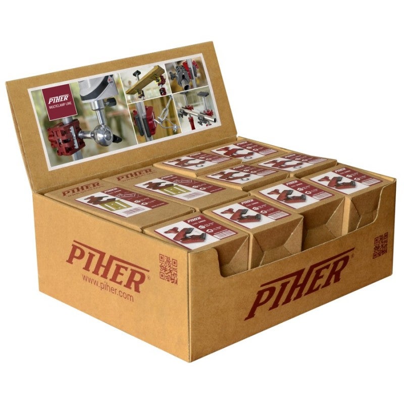 Assortiment de 16 pinces Multiclamp 4 de 34051, 2 de 34054, 2 de 34048 ...