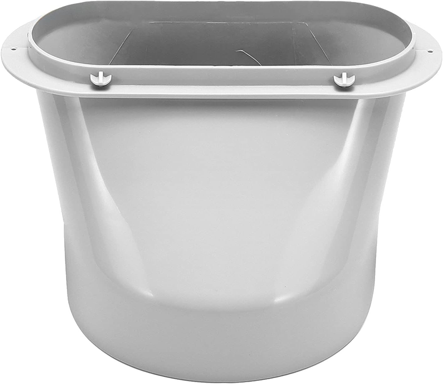 Adapter węża wylotowego klimatyzatora przenośnego 15 cm - Pojedyncze płaskie złącze końcowe