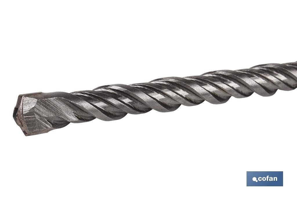 Brocas percutoras SDS PLUS para muros COFAN - 4