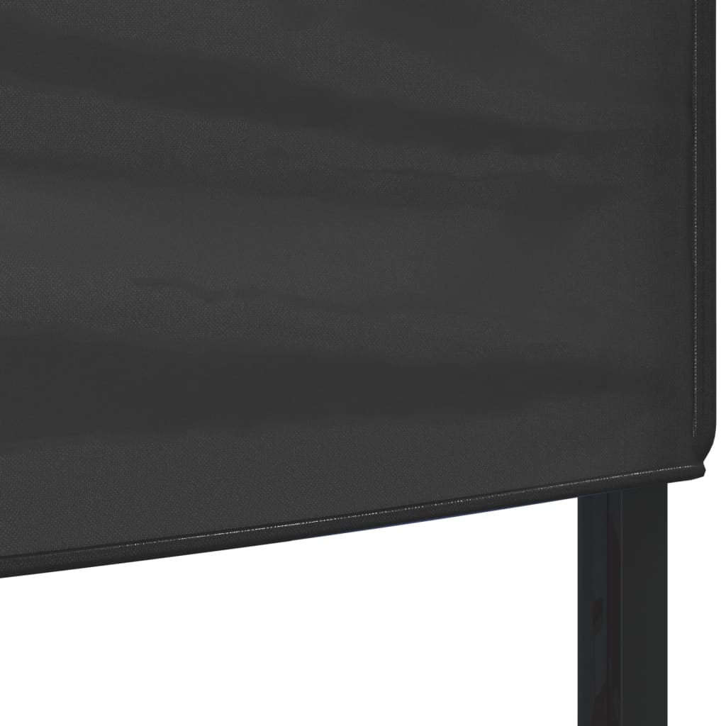 vidaXL Carpa para fiestas plegable gris antracita 2x2 m - 4
