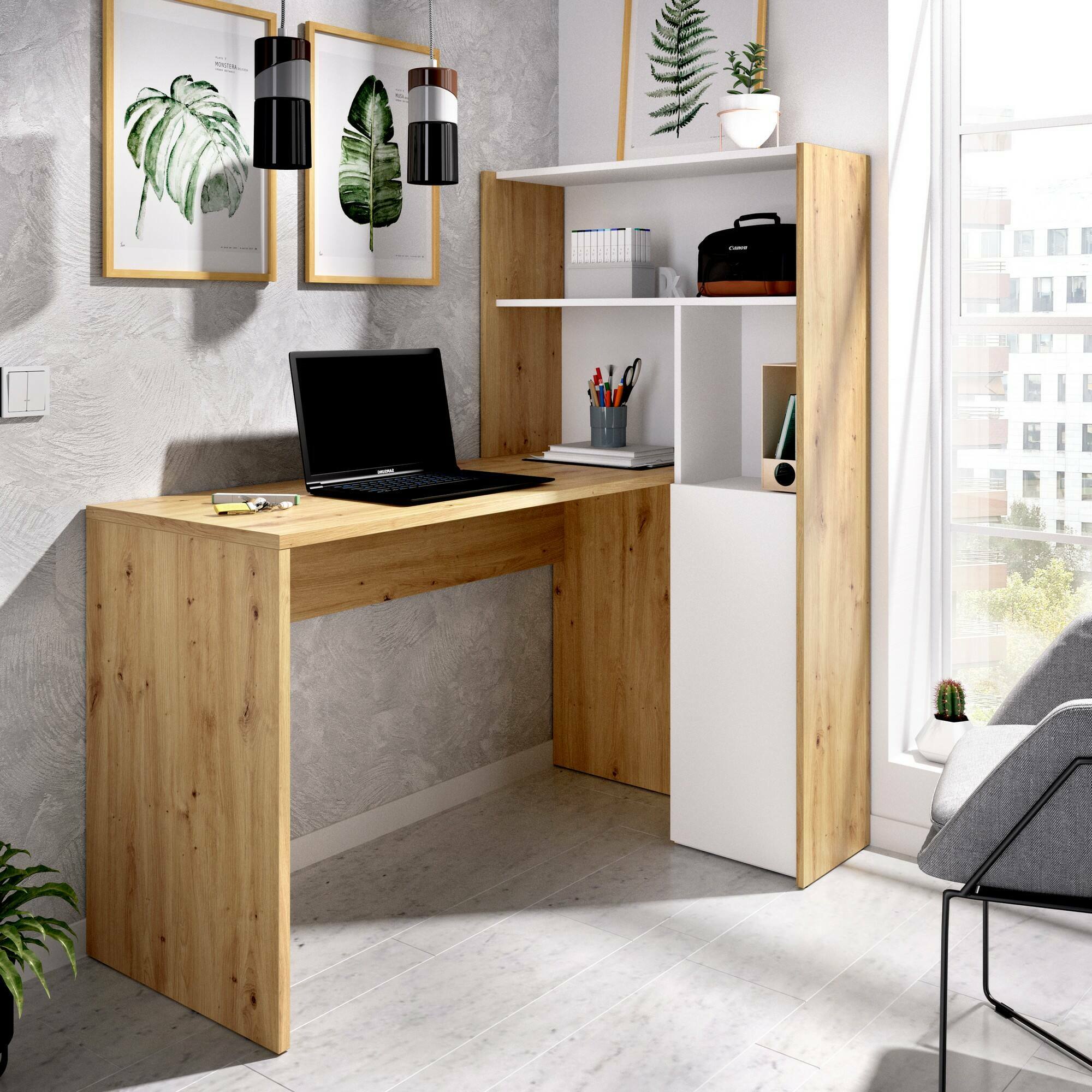 Bureau en bois, un modèle classique et intemporel. Créez-vous un espace de travail élégant & pratique