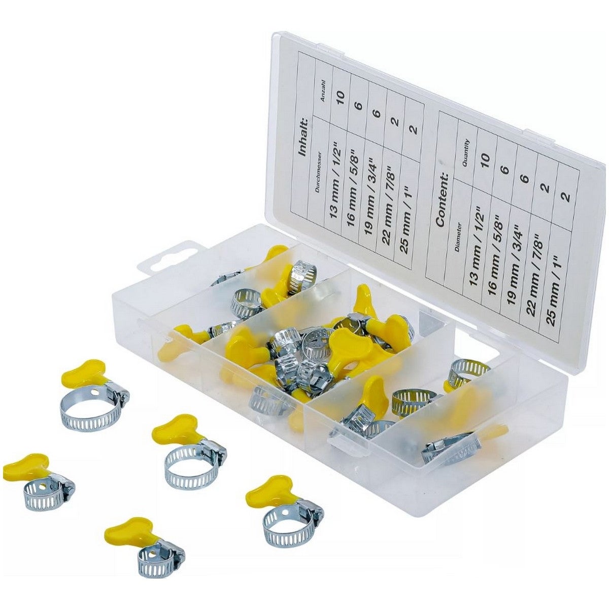 Kit De 51 Colliers De Serrage Lobinger – Idéal Pour Bricolage, Réparation Et Assemblage