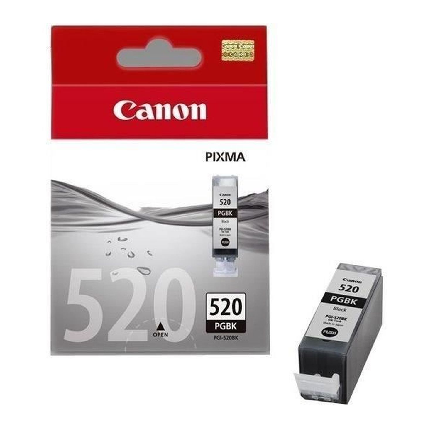 Cartucho de tinta preta Canon pgi 520