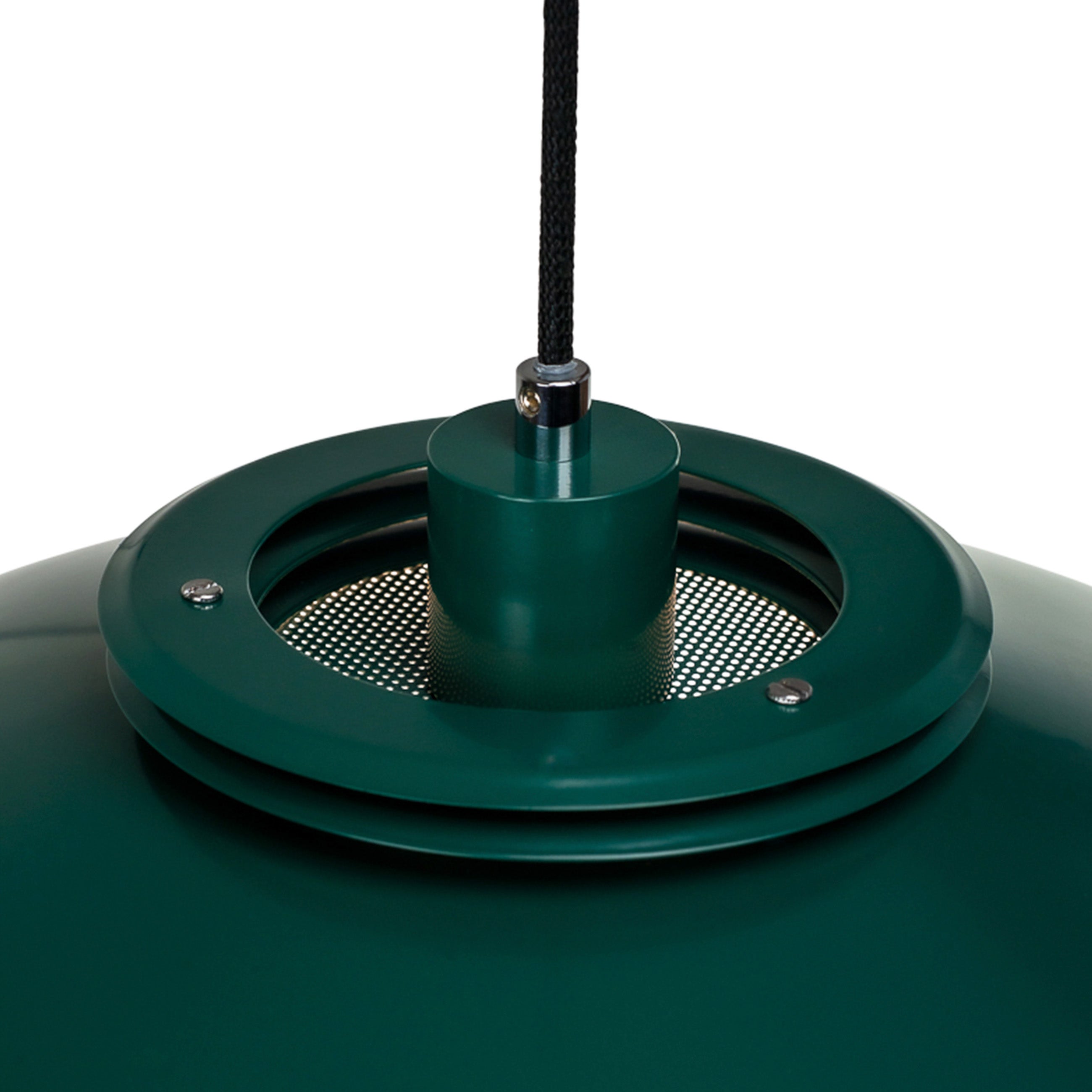 Suspension en métal vert foncé, h 20 cm d 38 cm Ejka - DYBERG LARSEN - 3