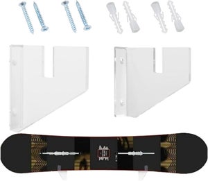 Support Mural Pour Skate Au Design Moderne, Accrochez Votre Skateboard, Skateboard Ou Longboard. (1