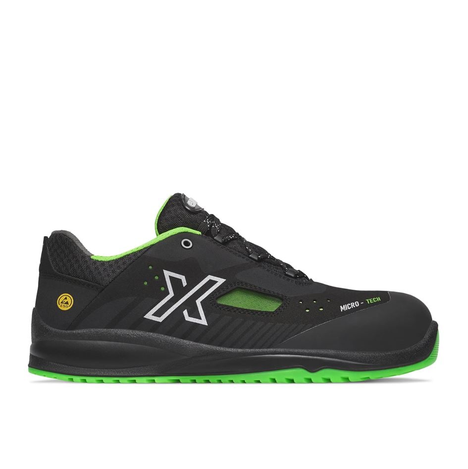 Pantofi de protectie Exena Revolt S1P ESD SRC, Bombeu de protectie, Lamela antiperforatie, Antiderapant, Marime 45 45