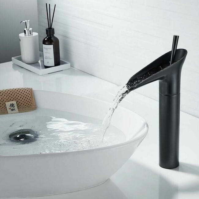 Rubinetto Per Il Bagno A Cascata Rubinetto Per Il Lavandino Rubinetto Miscelatore A Cascata Rubinetto Per Il Bagno Alto Cascata Per Il Bagno Lavandino Oro Rubinetto Per Il Lavandino In Oro 86140010 - Foto 5