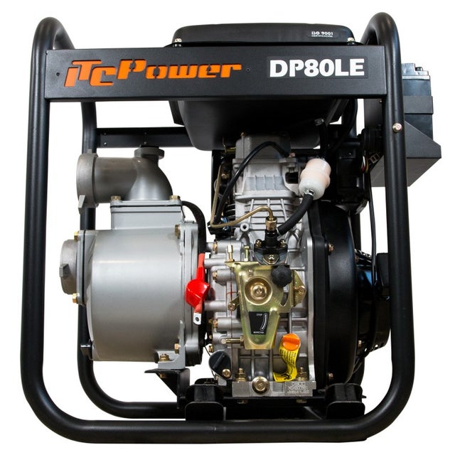 DP80LE Motobomba a diesel ITCPower Águas Limpas 80 mm