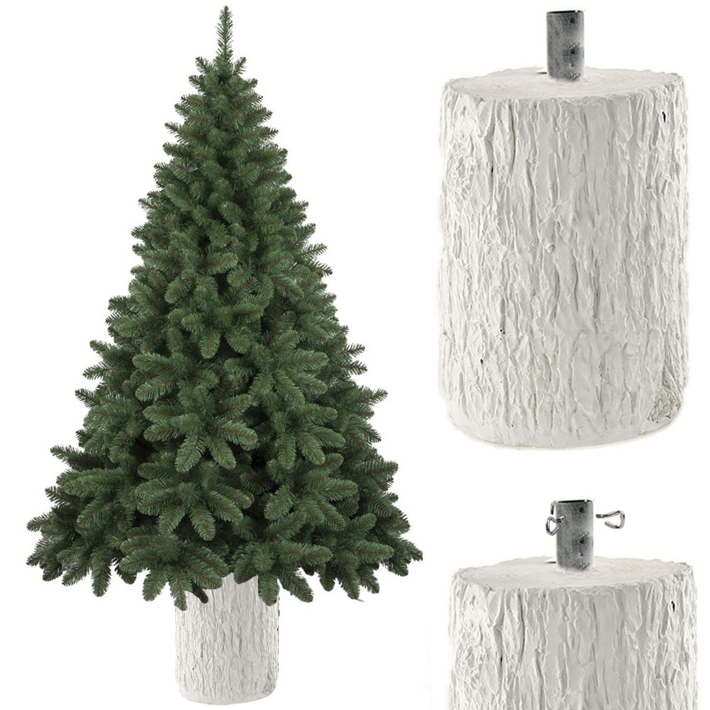 Base Per Albero Di Natale In Ferro Pieghevole - Supporto Regolabile Per Alberi Fino A 50cm, Antiscivolo