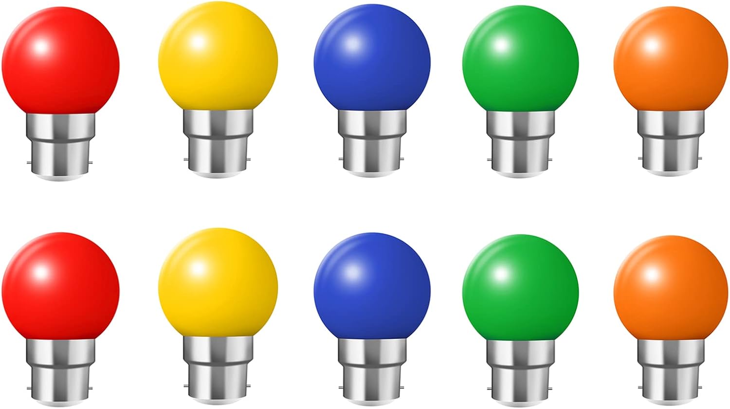 10 sztuk żarówek LED Festoon B22 z trzonkiem bagnetowym (odpowiednik 20 W), małe żarówki świąteczne z trzonkiem BC