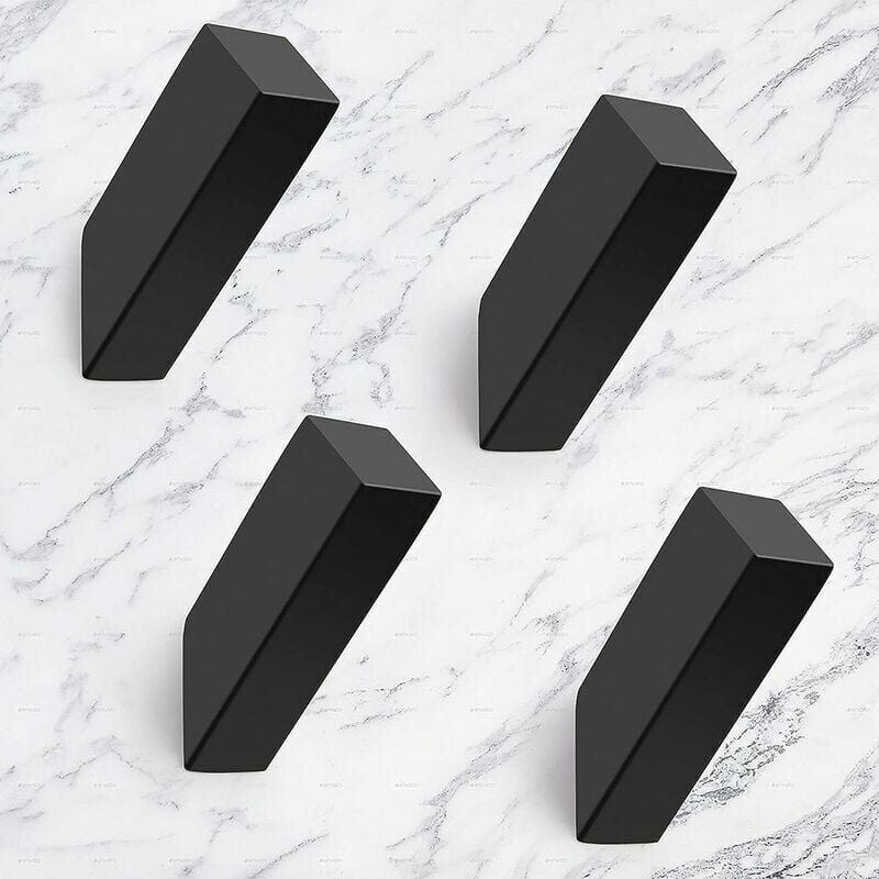 Appendiabiti da parete nero con 4 ganci - Appendiabiti in acciaio inossidabile per cucina, bagno, camera da letto | Leroy Merlin Appendiabiti da parete nero con 4 ganci - Appendiabiti in acciaio inossidabile per cucina, bagno, camera da letto | Leroy Merlin