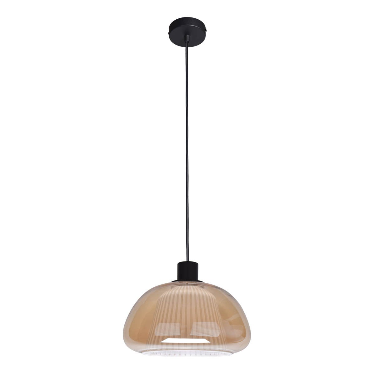 Lampa wisząca APIRO czarna 1 x E27 x 7W wym: 150 x 24,5 x 24,5 cm Italux