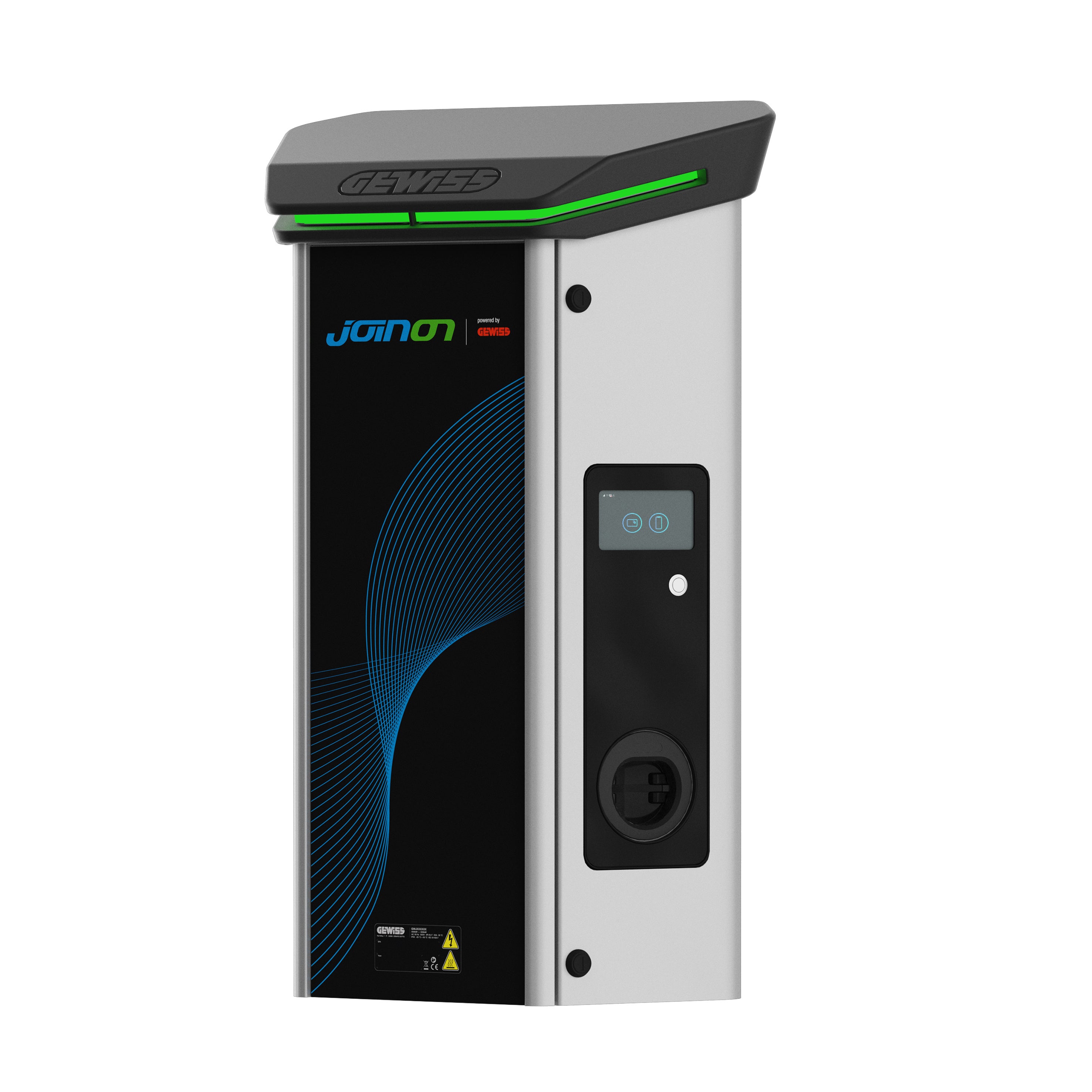 Borne de recharge murale ION EVO RFID avec compteur MID 2 x 22 kW — free download