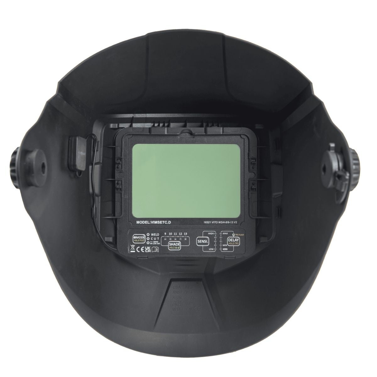 Masque de soudure Electronique True Color Din 4-13 Cagoule de soudage MIG MAG TIG MMA Auto-obscurcissement VITO - 7