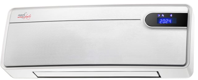 Melchioni Family TERMOVENTILATORE da Parete PTC WARMY Wall, Bianco