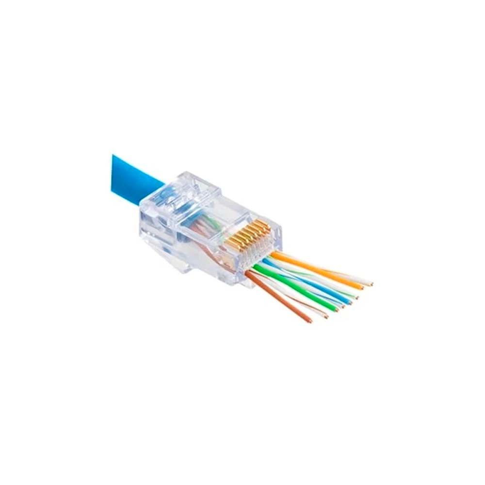 Bobine de câble ethernet rj45 cat5e multibrins blindé gris - 100m CONECTICPLUS - 3