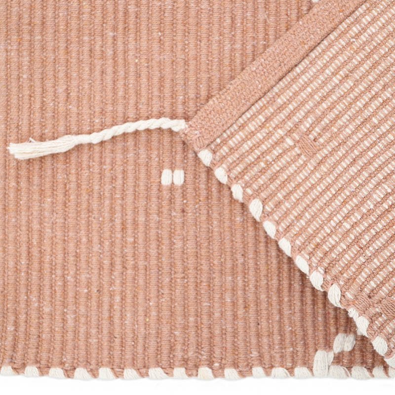 Tapis Bohème Rectangle 100x150 cm Mallorca rose argile - 7