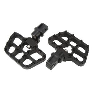 Pedane Pedaline Poggiapiedi Alluminio CNC Argento