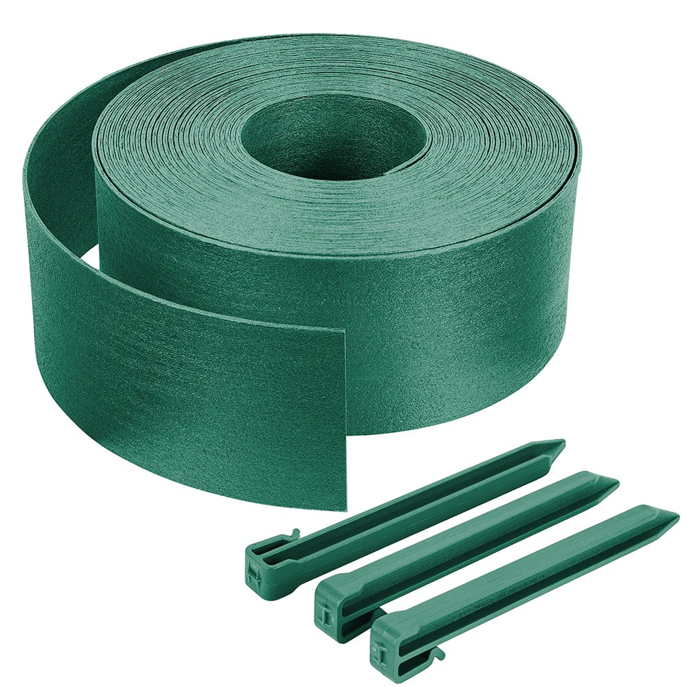 Bordure De Jardin Flexible En PVC 20m Avec 40 Piquets - Hauteur 5cm Noir 6808f99cfa30381580ab6b50 Bordure De Jardin Flexible En PVC 20m Avec 40 Piquets - Hauteur 5cm Noir 6808f99cfa30381580ab6b50