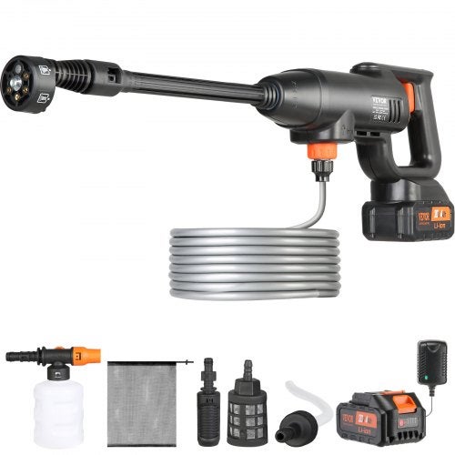 Shkalacar Idropulitrice a Batteria Portatile, 50PSI Idropulitrice