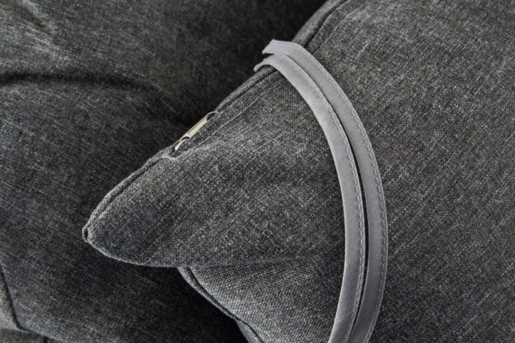 Fotel Wiszący do OGRODU Amber Antracyt / Szary Kokon Huśtawka Wolnostojący - 5