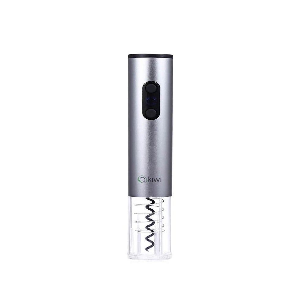 Tire-Bouchon Électrique WOP660 - Acier Inoxydable, Ouverture En 8 Secondes, USB, LED, Garantie 10 Ans