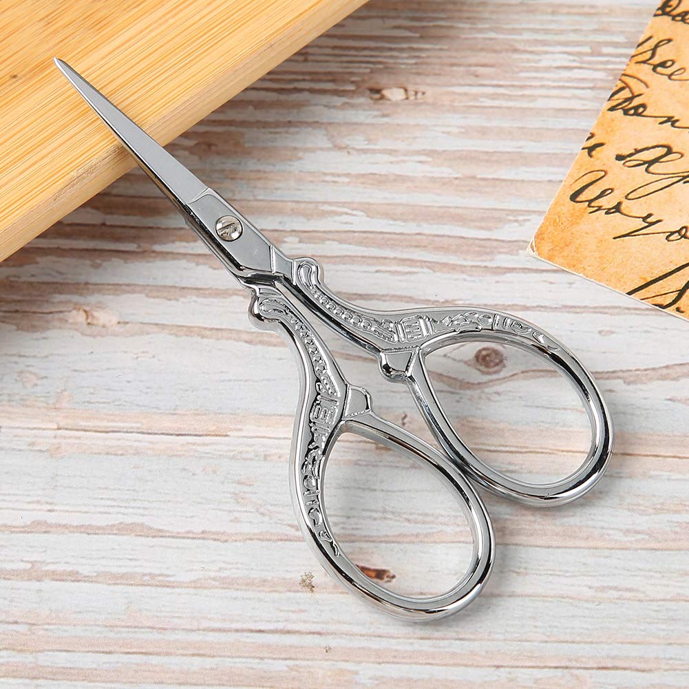 Oumefar Ciseaux De Triangle De Dentelle De Tissu, Ciseaux à Coudre Ciseaux De Tissu En Acier Inox Artisanat Pour Décoratives(5mm