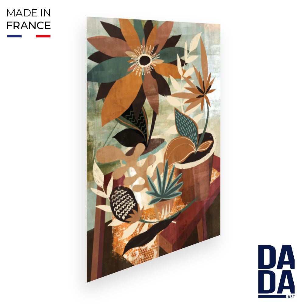 Affiche Fleurs et vases / 50x70cm / Fabriqué en France / DADA ART