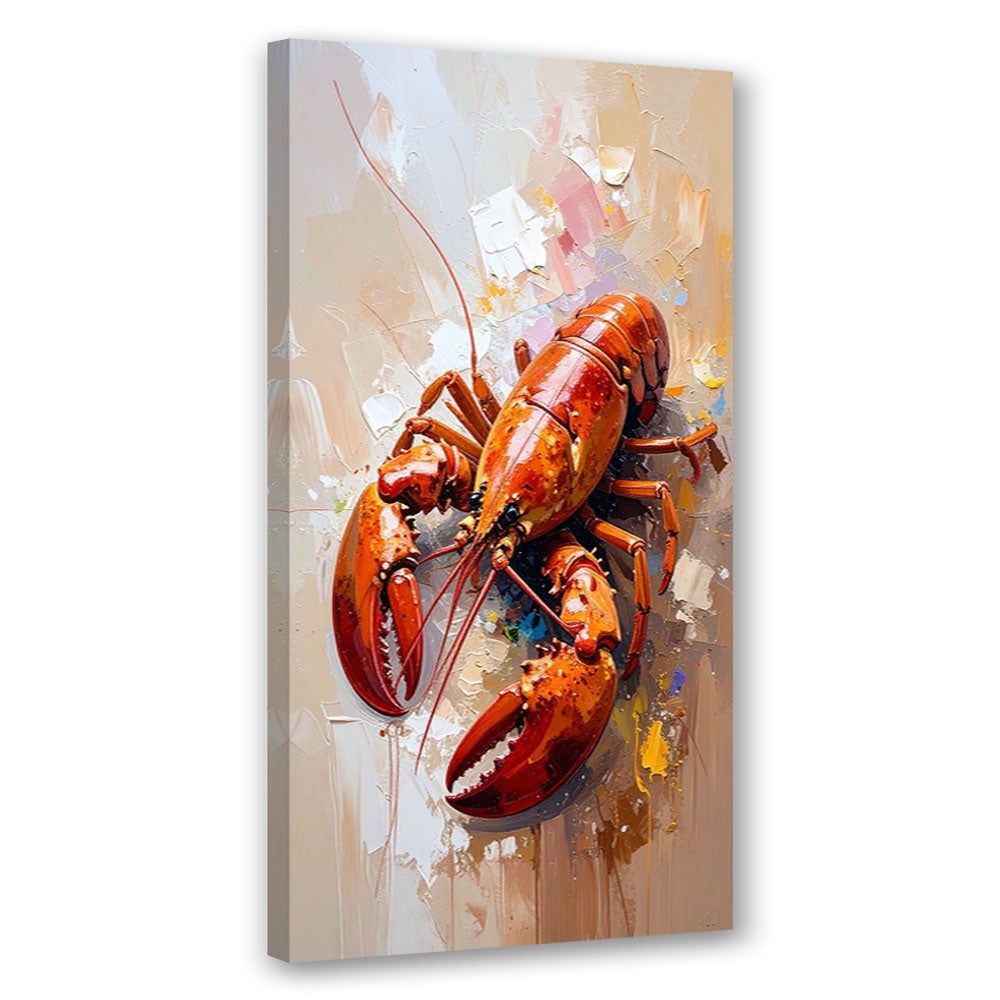 Obraz nowoczesny do kuchni baru restauracji, Rak Jedzenie 60x120
