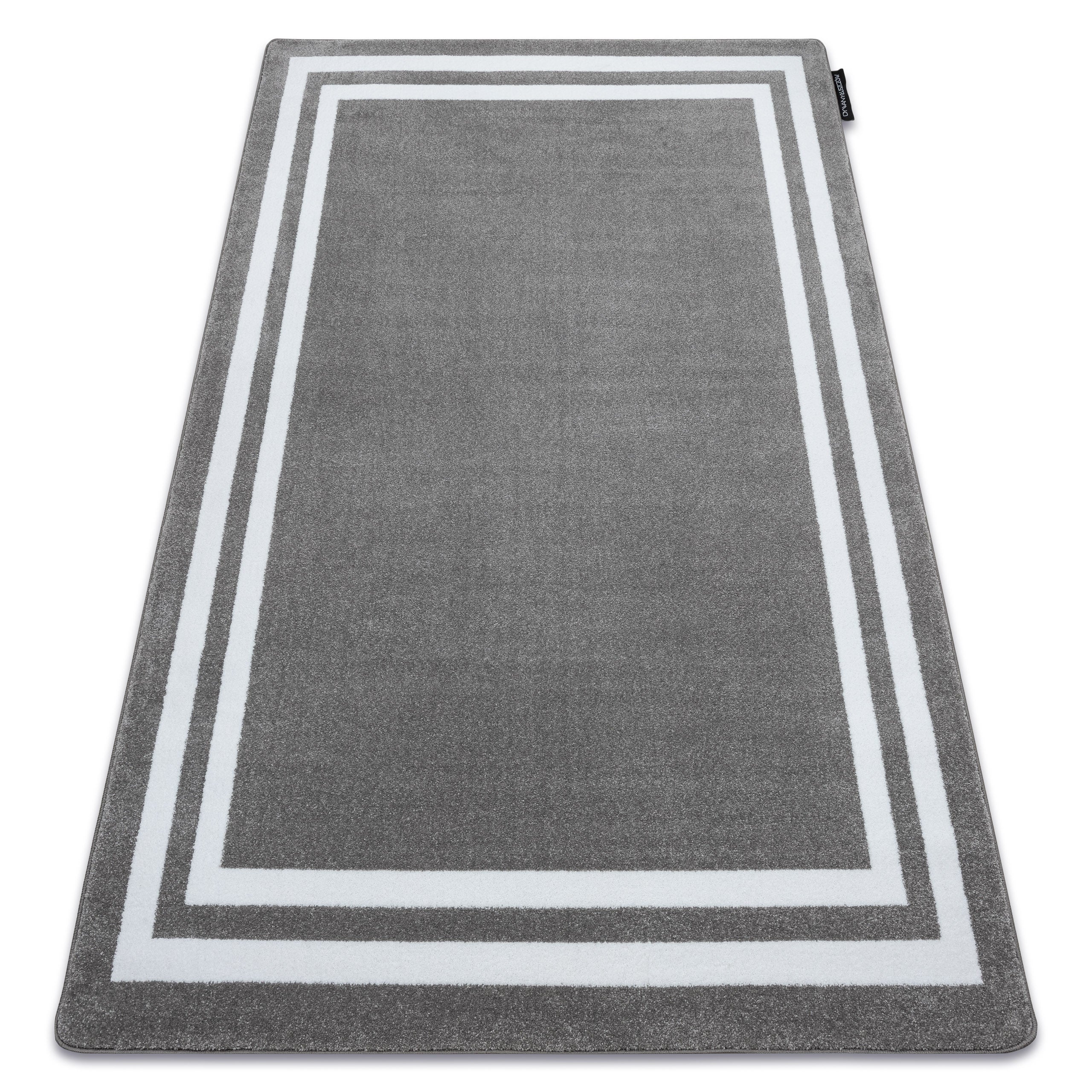 Dywan HAMPTON Ramka szary 120x170 cm