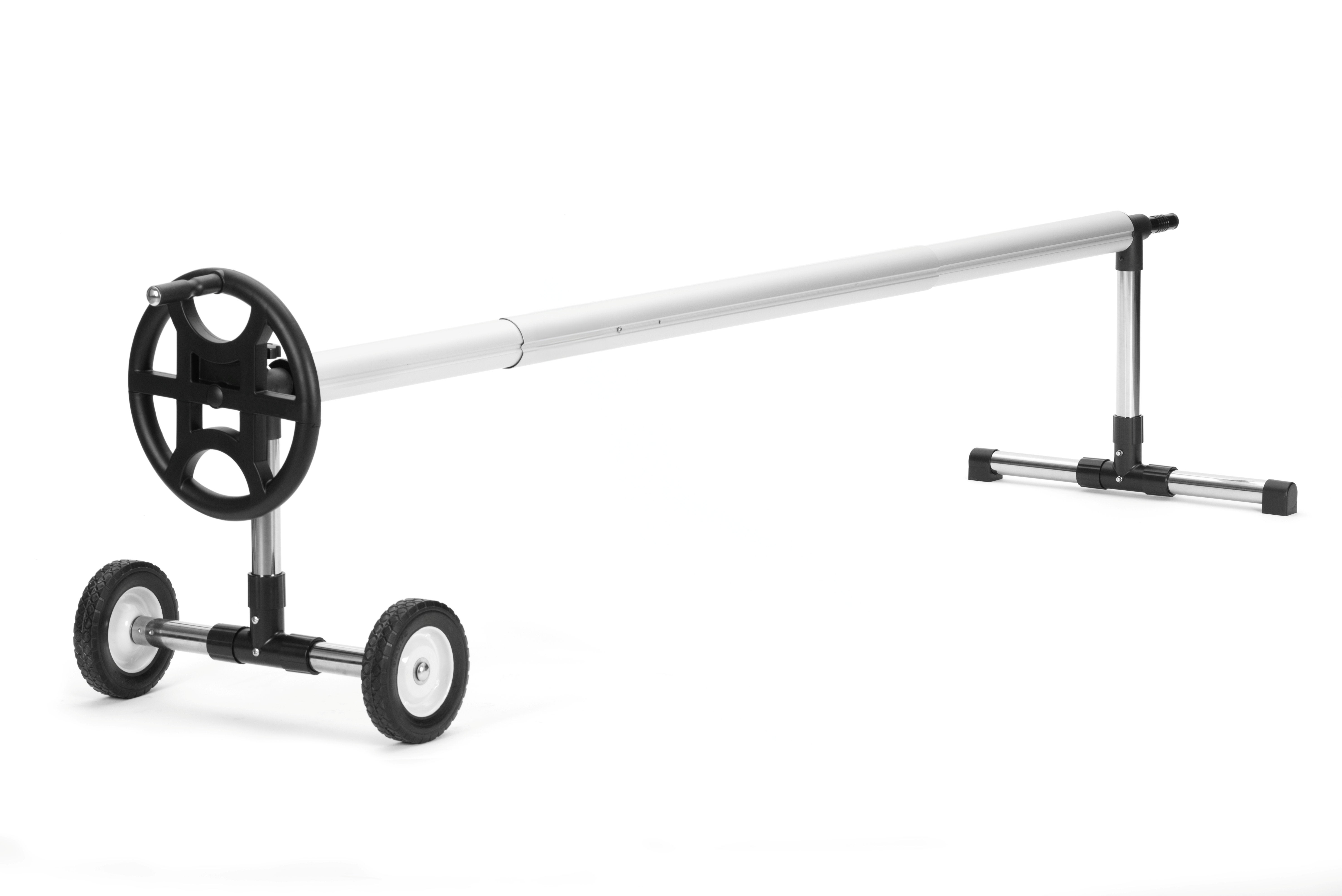 COIL Zwijacz folii solarnej do basenu stalowo-aluminiowy do basenów od 3m do 5.7m szerokości - 2