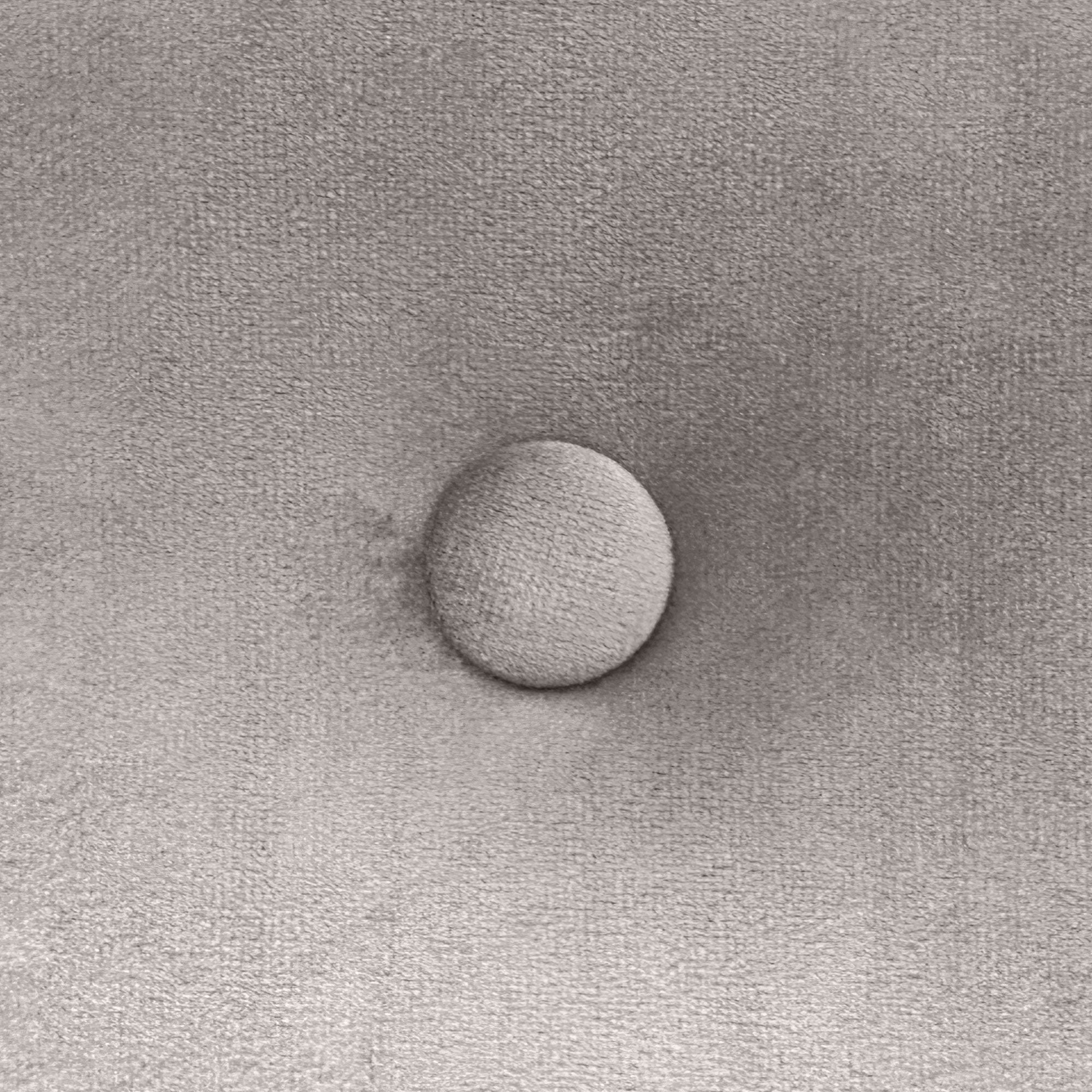 DHOME Testiera in velluto liscio con bottoni alta gamma moderna testiera imbottita per letto di lusso (Beige, 135x50cm) - 5