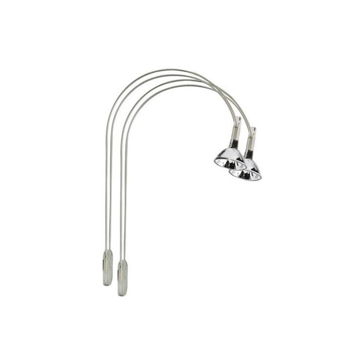 Kinkiet ścienny GUS chromowany srebrny 2xGX5.3x15W metal wym:30x2,5x18cm IP20 Paulmann