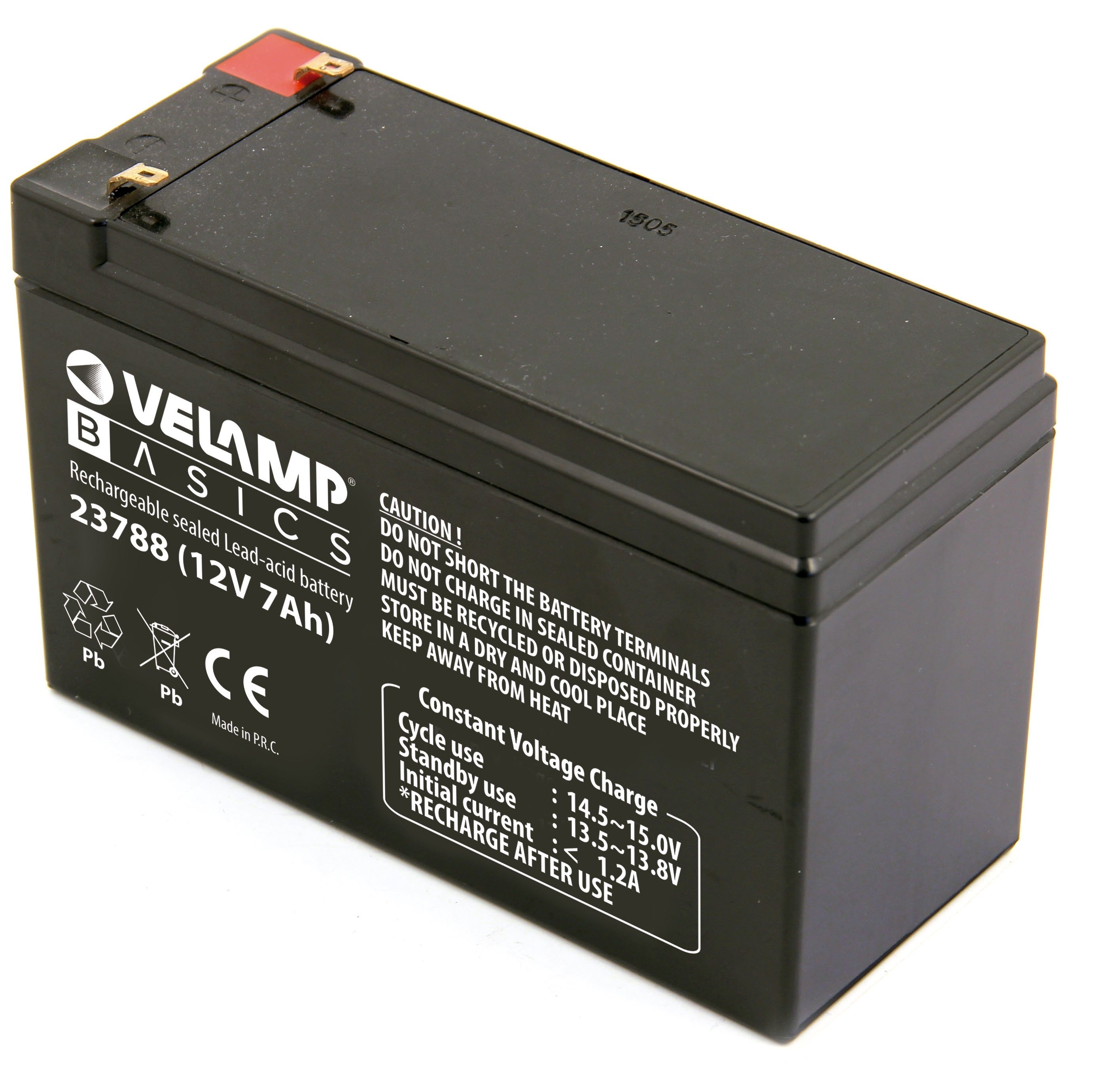 Batterie au plomb rechargeable 12V 7Ah. Connecteurs FASTON Leroy Merlin — free download