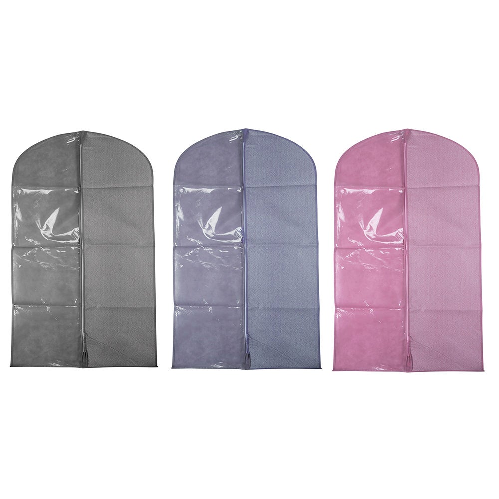 Valise à vêtements 60x100 cm en TNT et PVC avec trou de suspension et ...