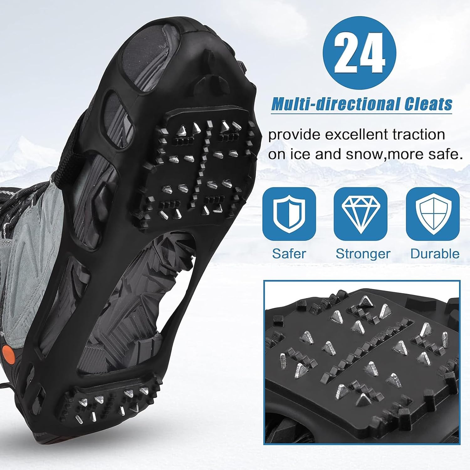 Ramponi antiscivolo per scarpe In acciaio - NOOK | Bep's