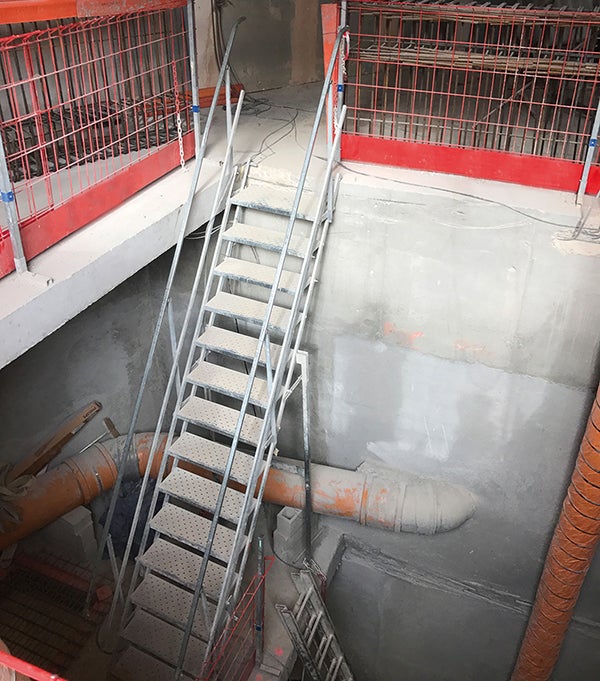 Escalier 18 marches - Hauteur à franchir max. 4.16m - SAFETY-STAIRS/18 - 4