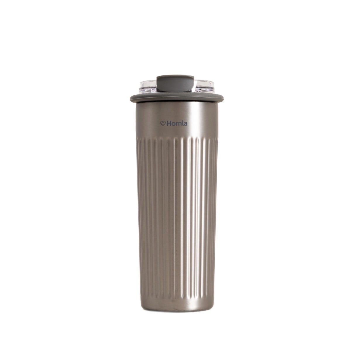 Kubek termiczny TOLEO srebrny 0,5 l HOMLA