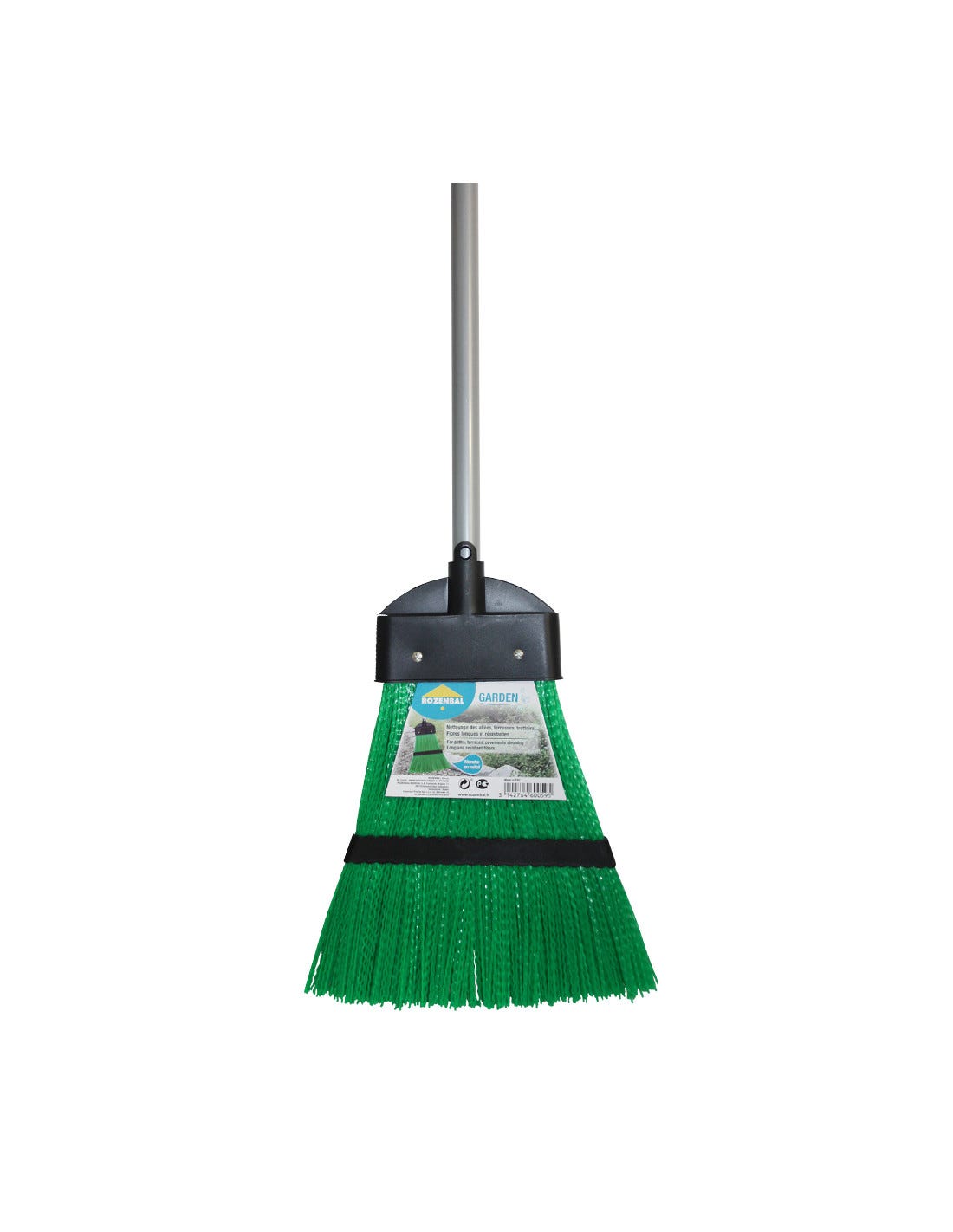 Balai d'extérieur de 30 cm de large - Balai robuste avec long manche - Balai d'angle à Balai d'extérieur de 30 cm de large - Balai robuste avec long manche - Balai d'angle à
